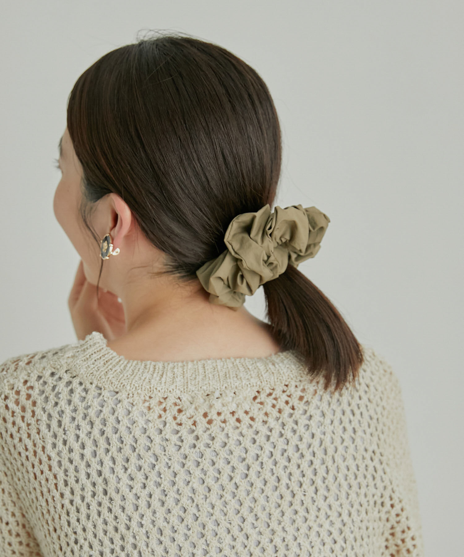 VIS「シワ加工ボリュームシュシュ」|ヘアゴム・シュシュ|