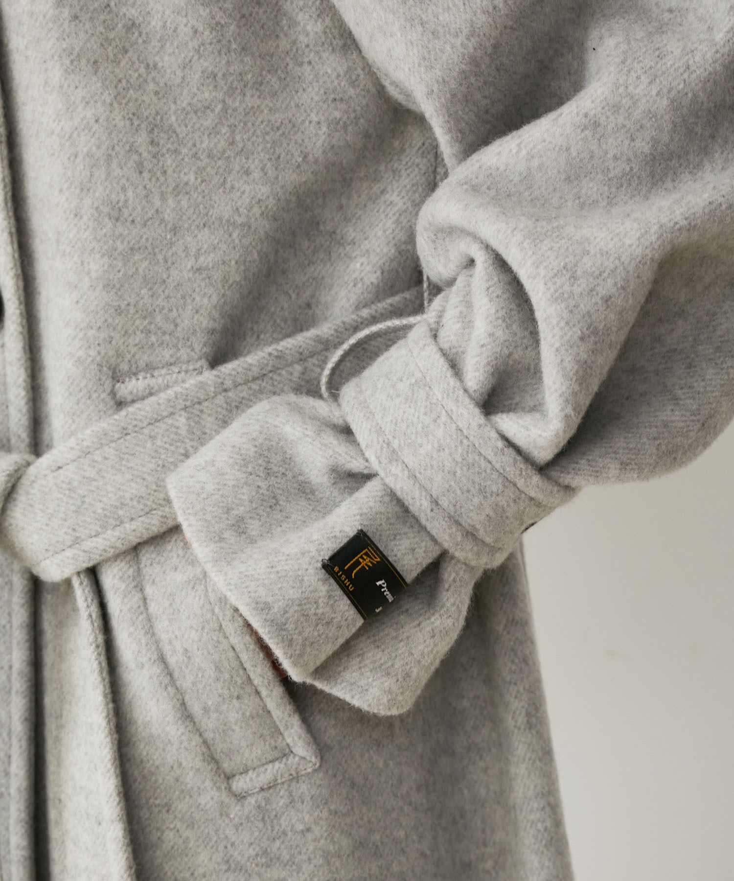 VIS「【静電気防止】2WAY毛混シャギーロングコート」|その他|