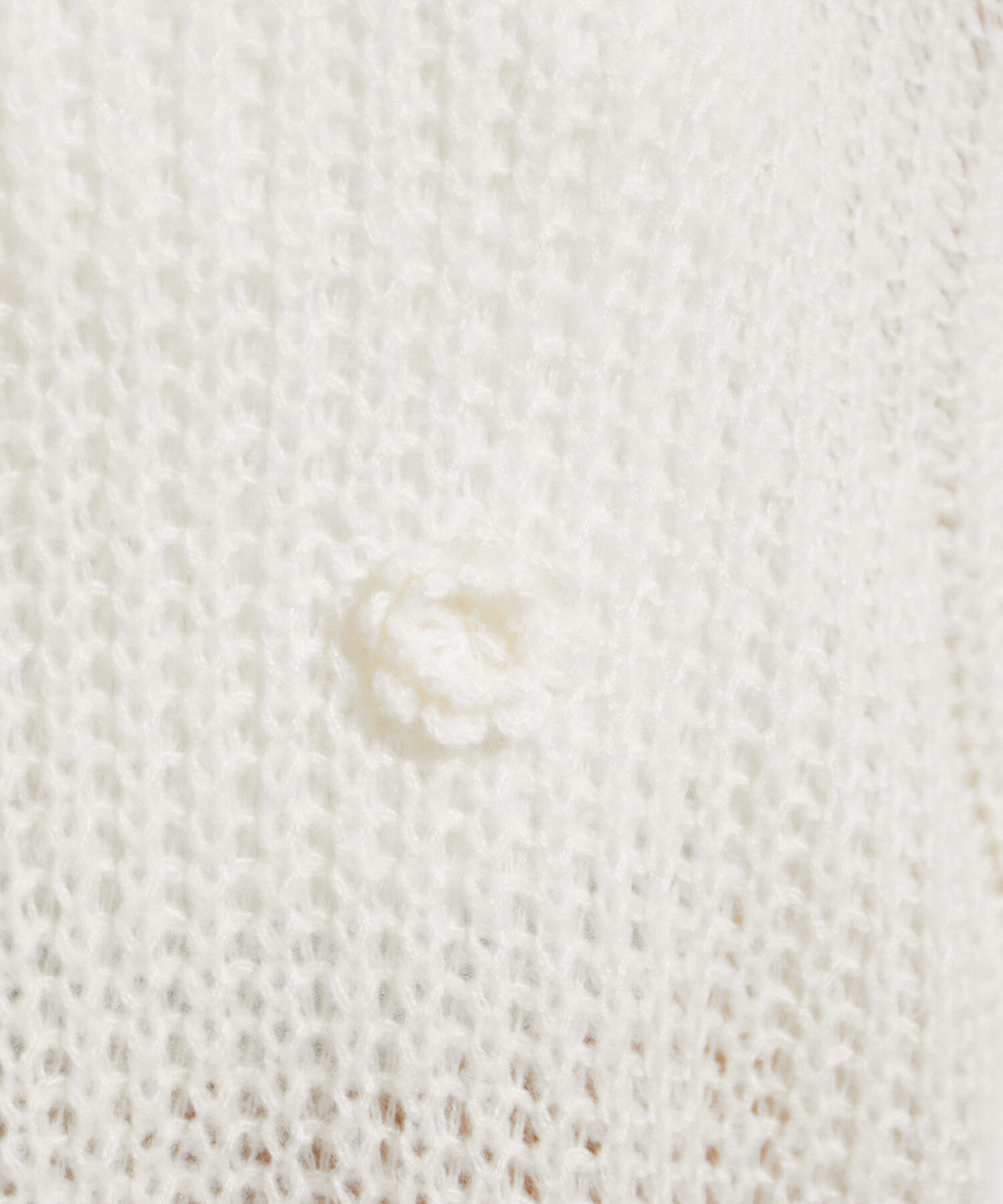 VIS「お花ぽんぽんシアーニット」|ニット・セーター|