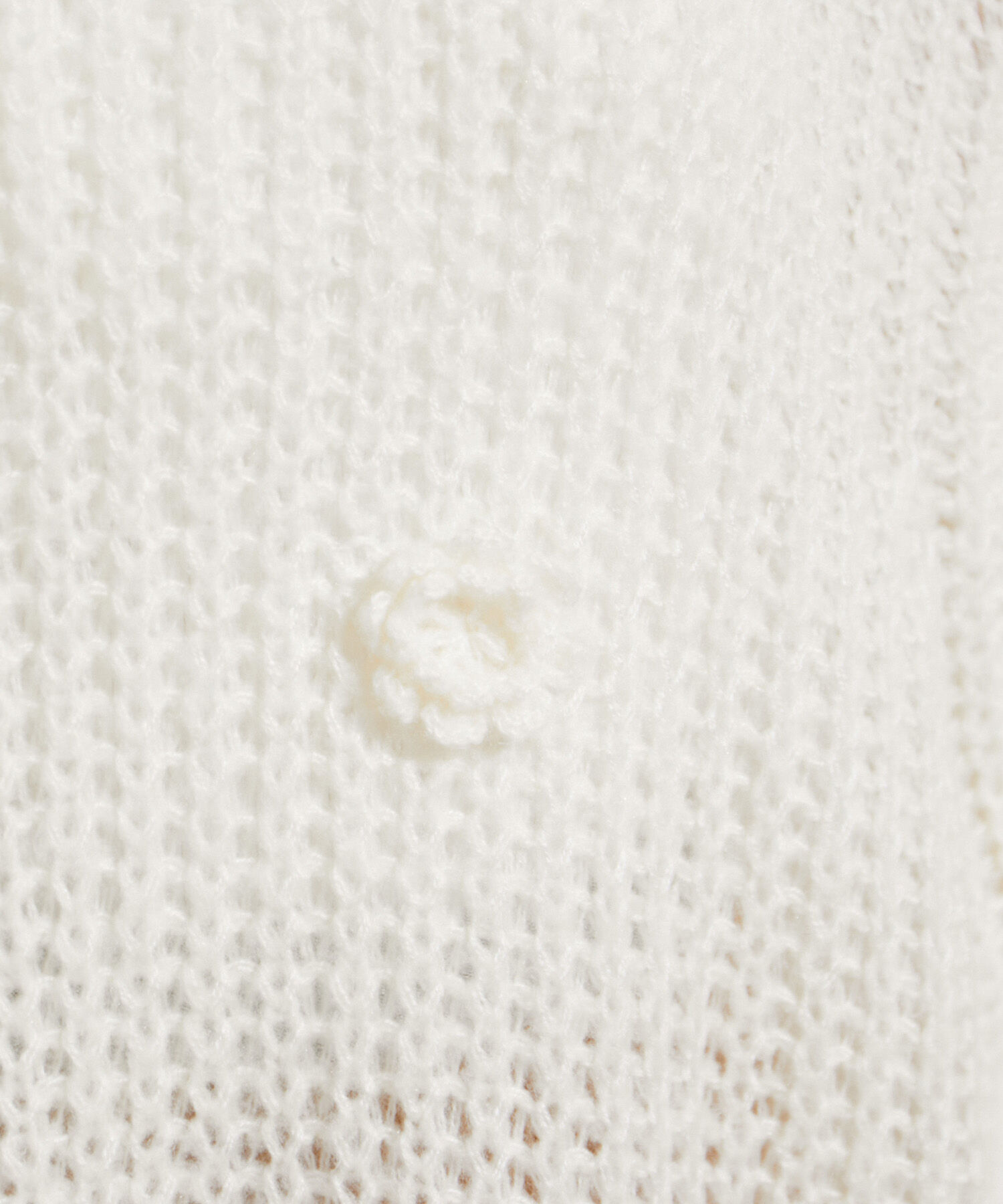 VIS「お花ぽんぽんシアーニット」|ニット・セーター|