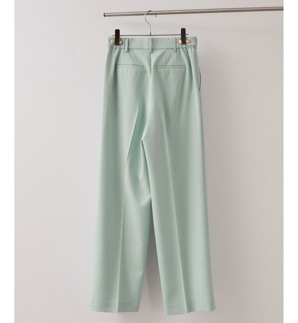 VIS「【美easy】コンフォートストレートワイドパンツ/イージーケア・UVケア・セットアップ対応」|チノ|