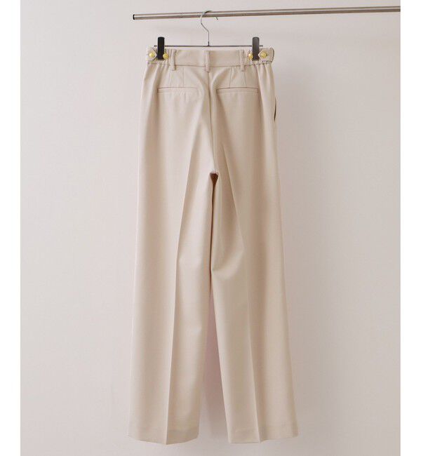 VIS「【美easy】コンフォートストレートワイドパンツ/イージーケア・UVケア・セットアップ対応」|チノ|