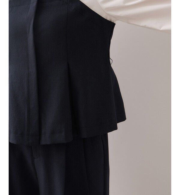 VIS「美easyコンフォートボウタイドッキングシャツ/イージーケア・2WAY」|シャツ・ブラウス|