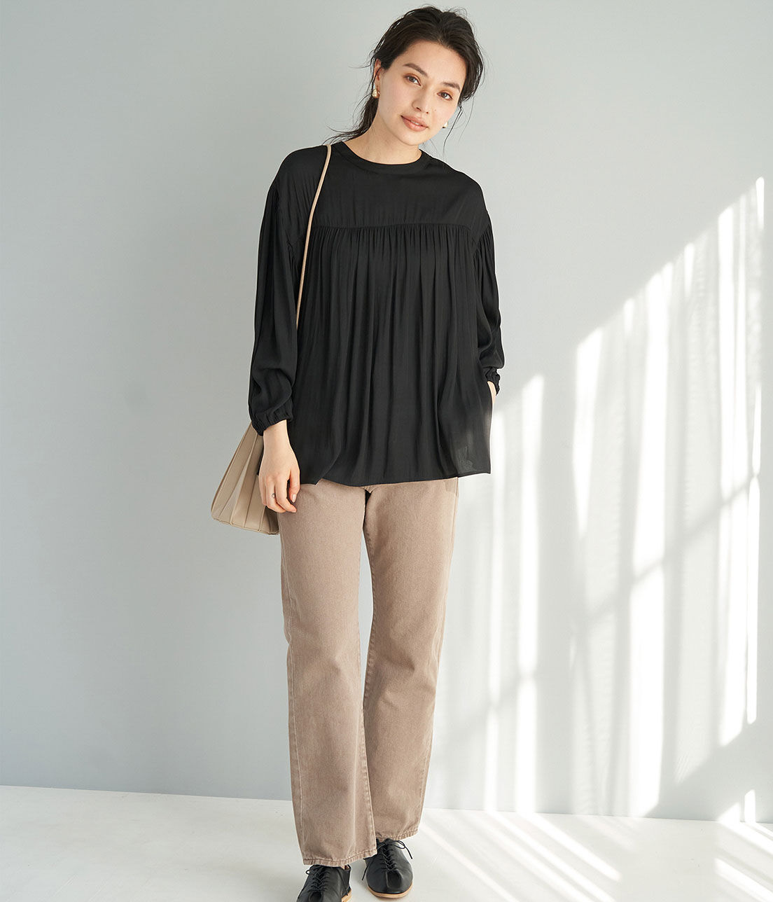 Rope&rsquo;Picnic「【emur】【2WAY】ボリューム袖ブラウス」|シャツ・ブラウス|