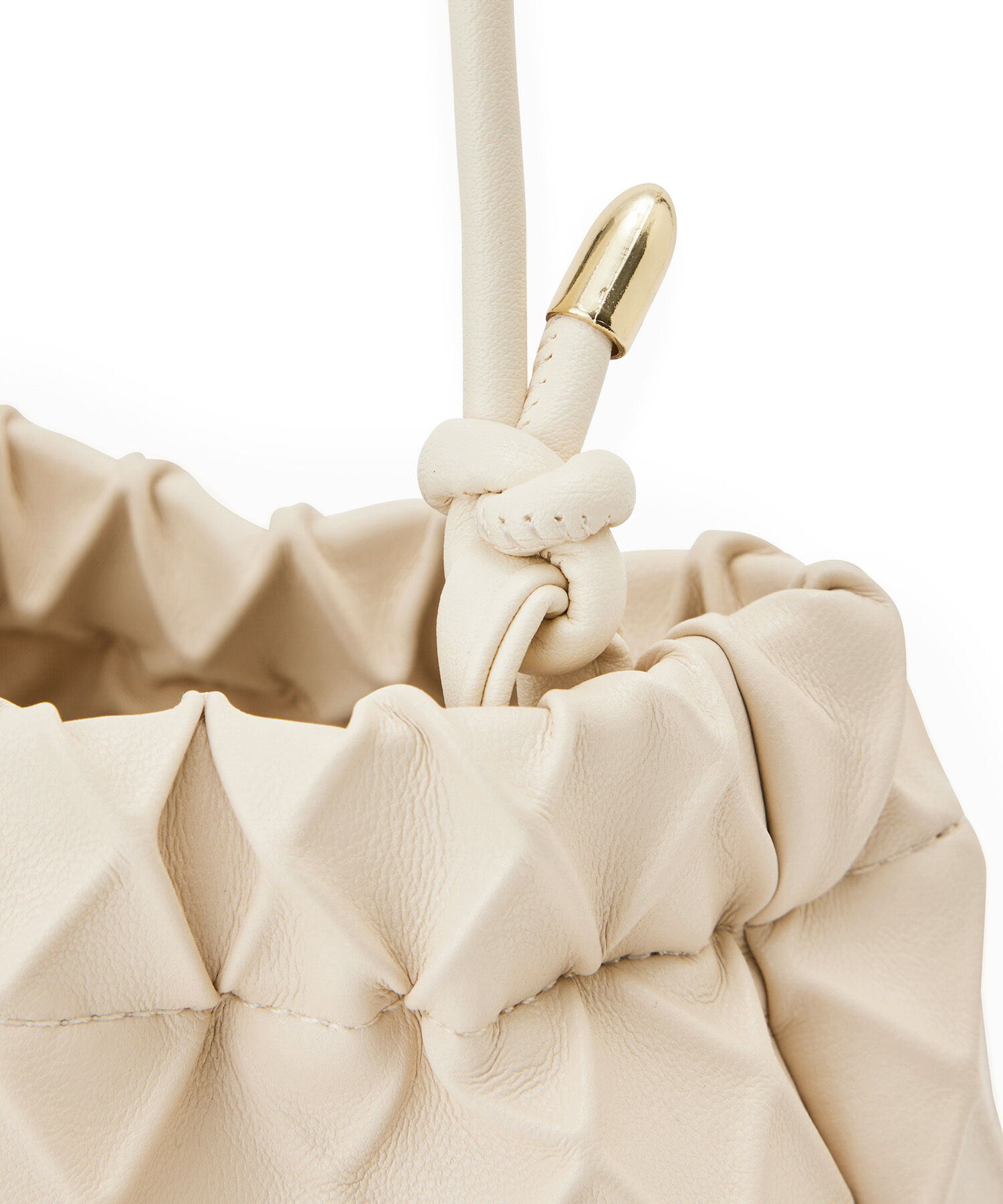 ROPE PICNIC PASSAGE「スクエアエンボスドロストリングショルダーバッグ」|ショルダー・メッセンジャー|