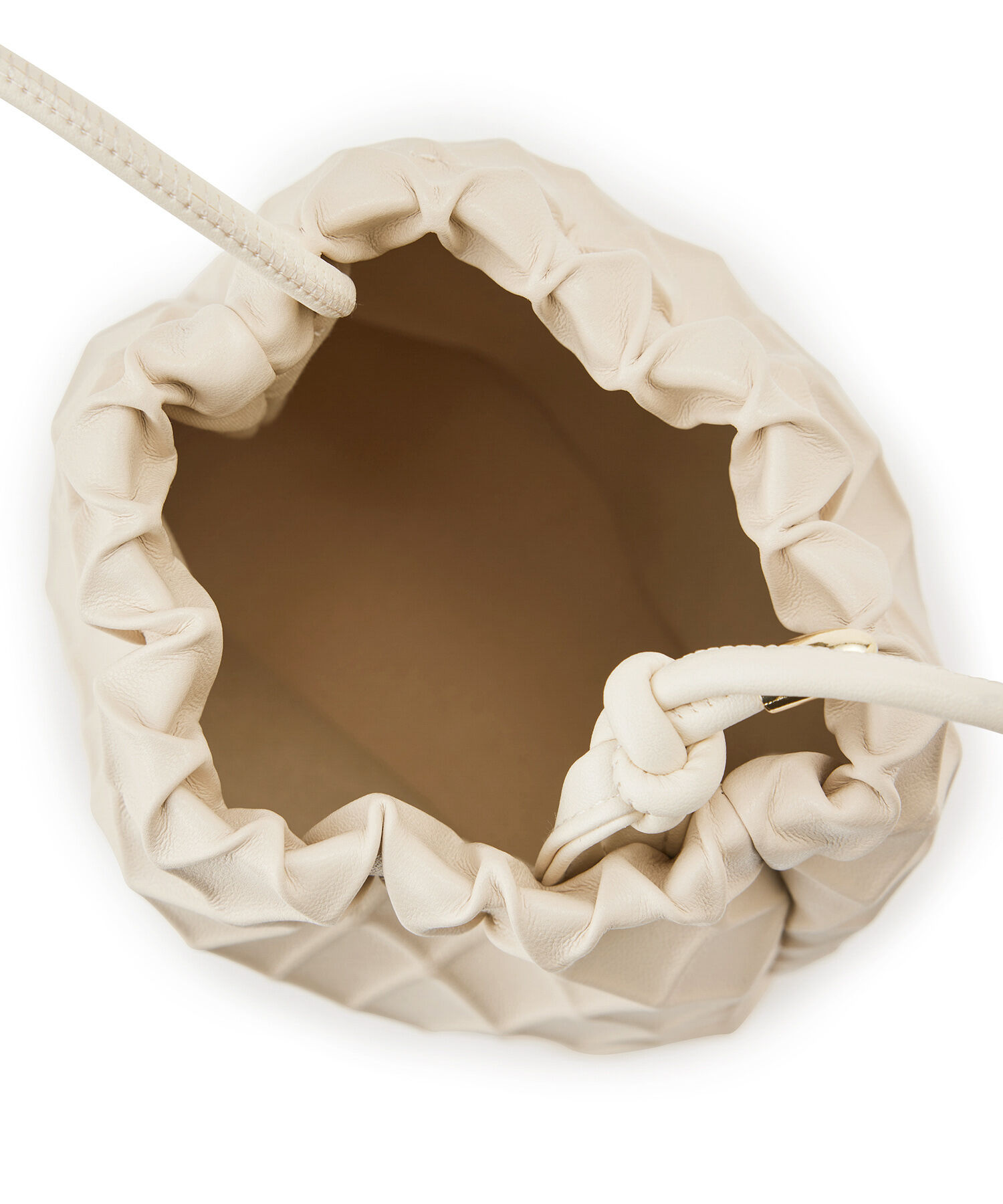 ROPE PICNIC PASSAGE「スクエアエンボスドロストリングショルダーバッグ」|ショルダー・メッセンジャー|