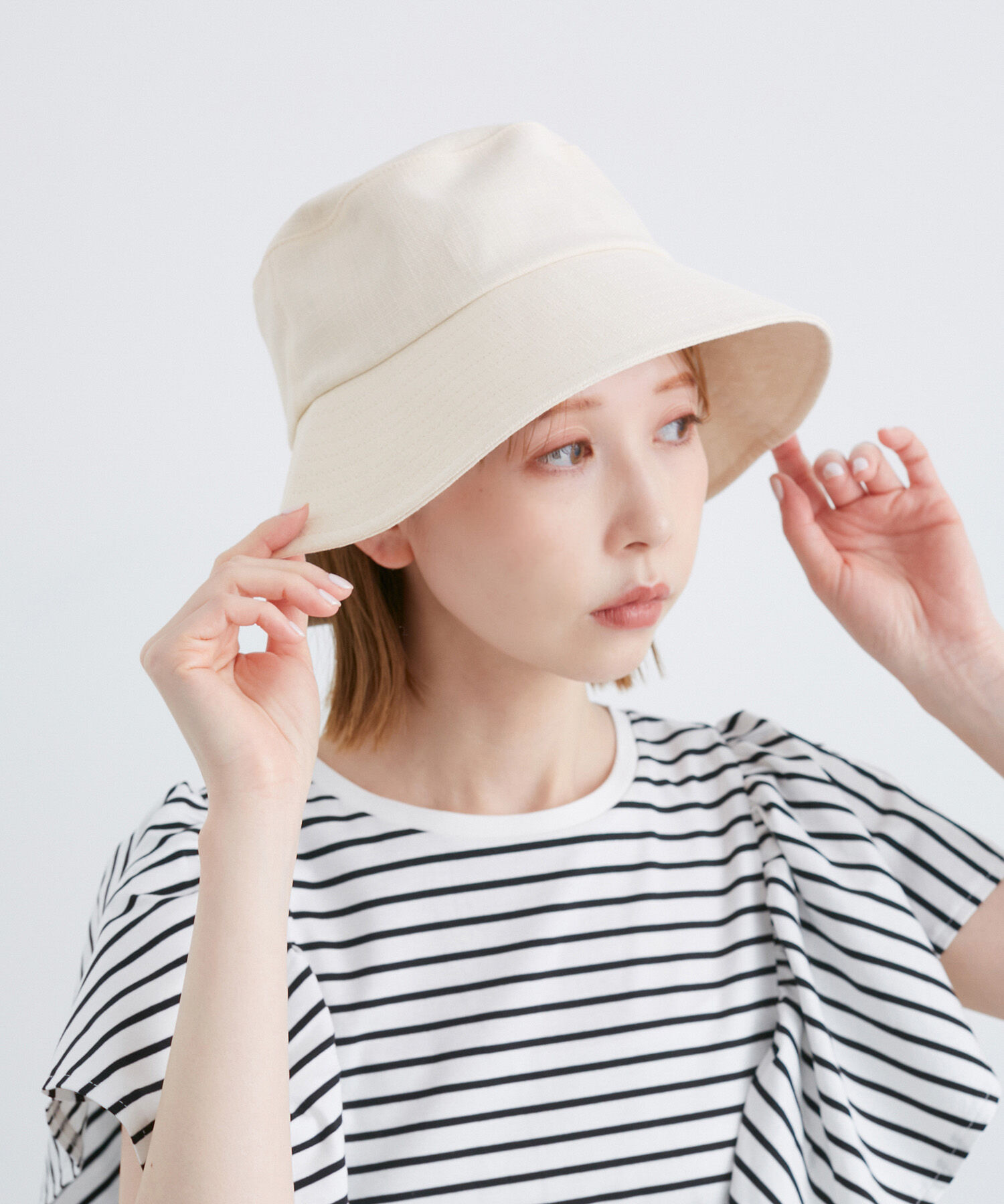 ROPE PICNIC PASSAGE「遮光つば広バケットハット」|ハット|キナリ(16)