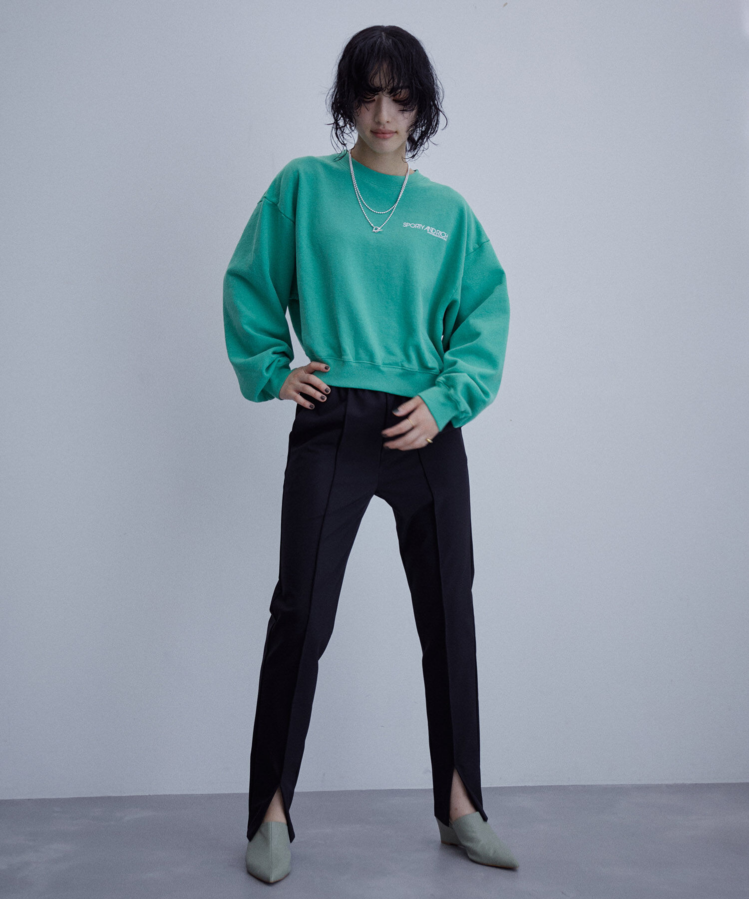 ADAM ET ROPE'「2WAYストレッチスリムパンツ」|その他|