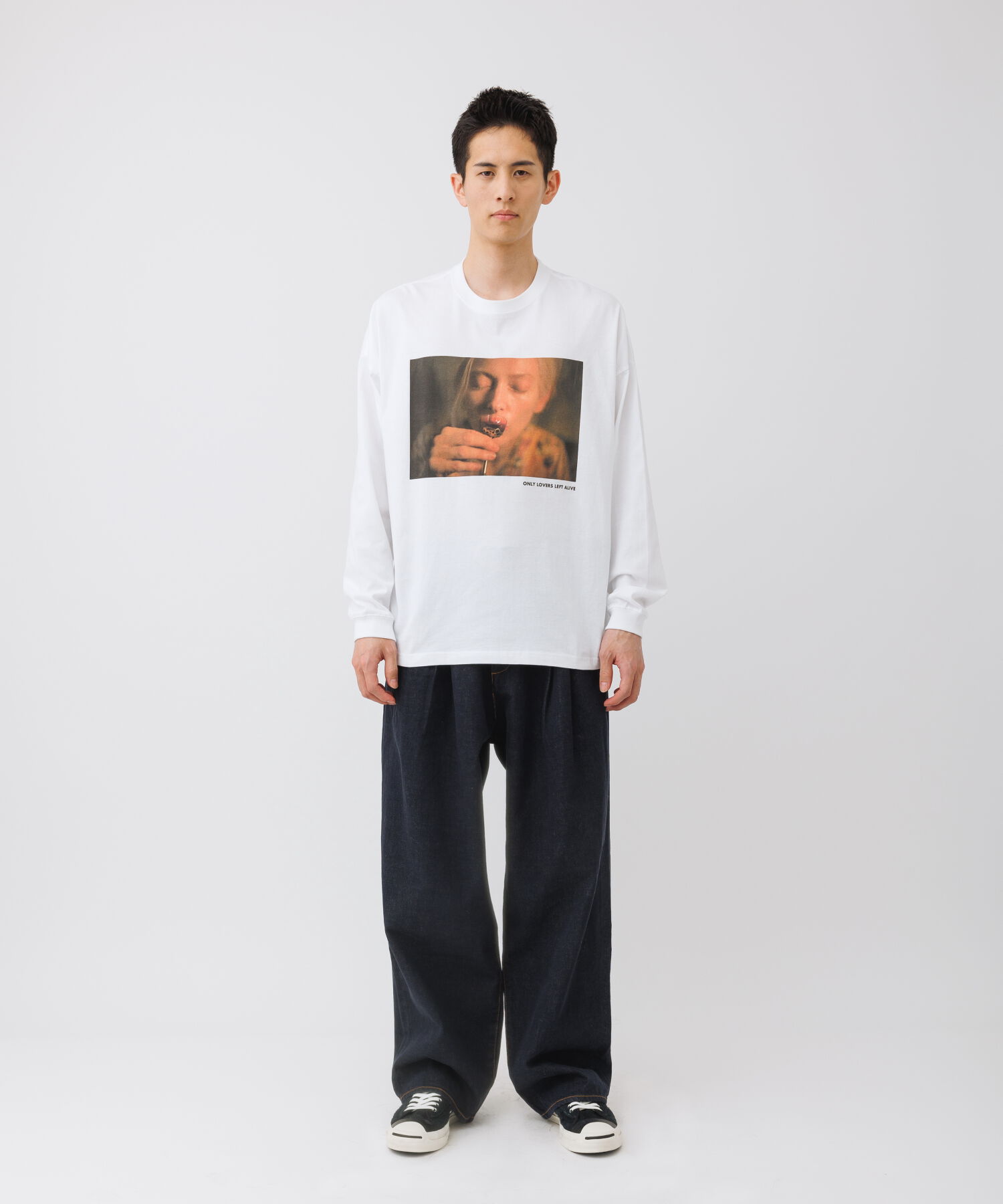 ADAM ET ROPE'「【JIM JARMUSCH&times;10C】MOVIE PHOTO LONG SLEEVES / ジム・ジャームッシュ」|Tシャツ・カットソー|