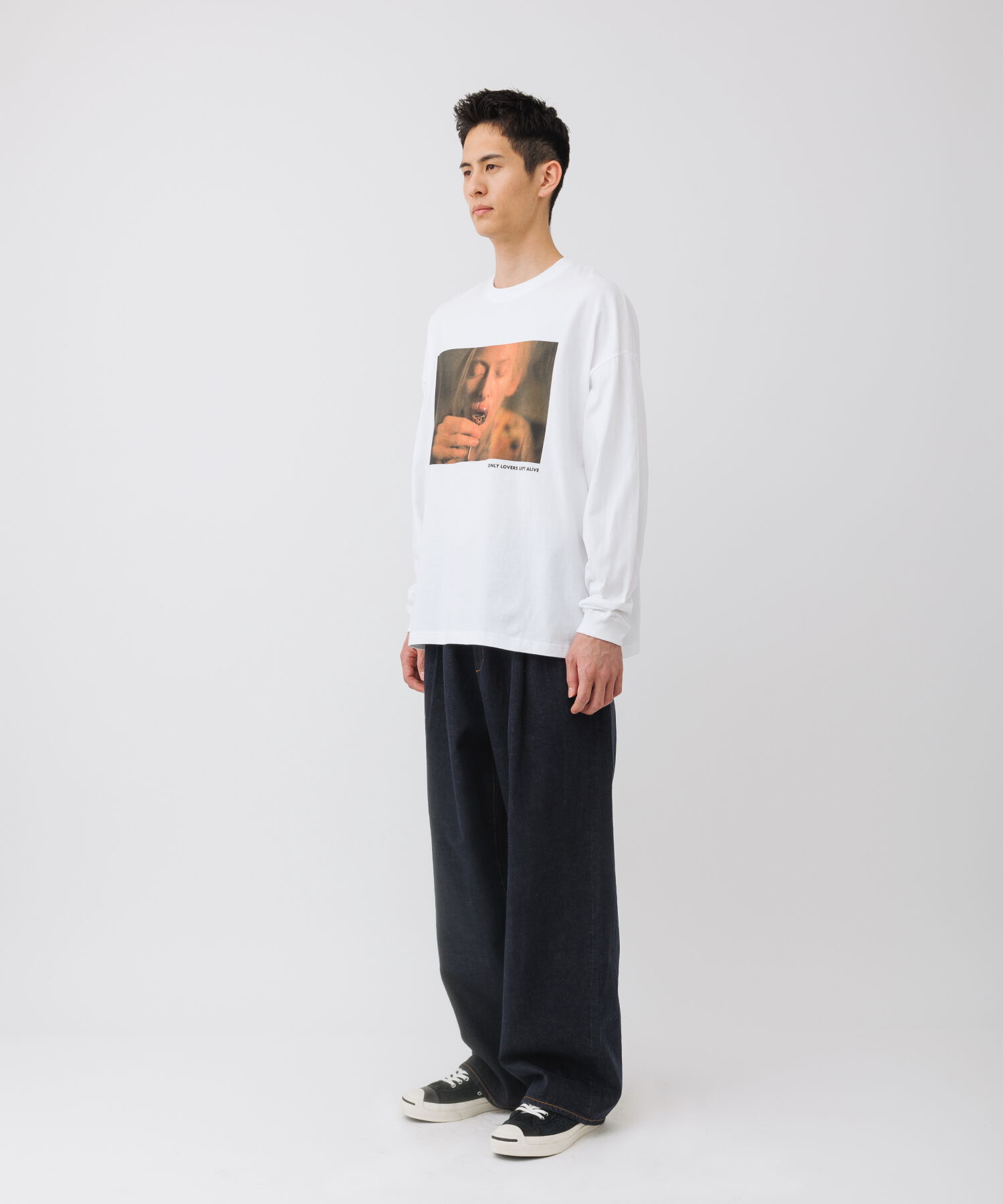 ADAM ET ROPE'「【JIM JARMUSCH&times;10C】MOVIE PHOTO LONG SLEEVES / ジム・ジャームッシュ」|Tシャツ・カットソー|