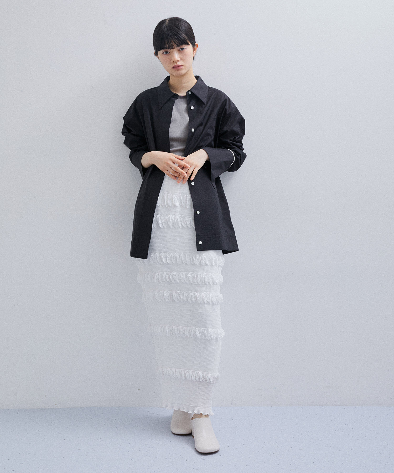 ADAM ET ROPE'「BOXシルエットシャツ」|シャツ・ブラウス|