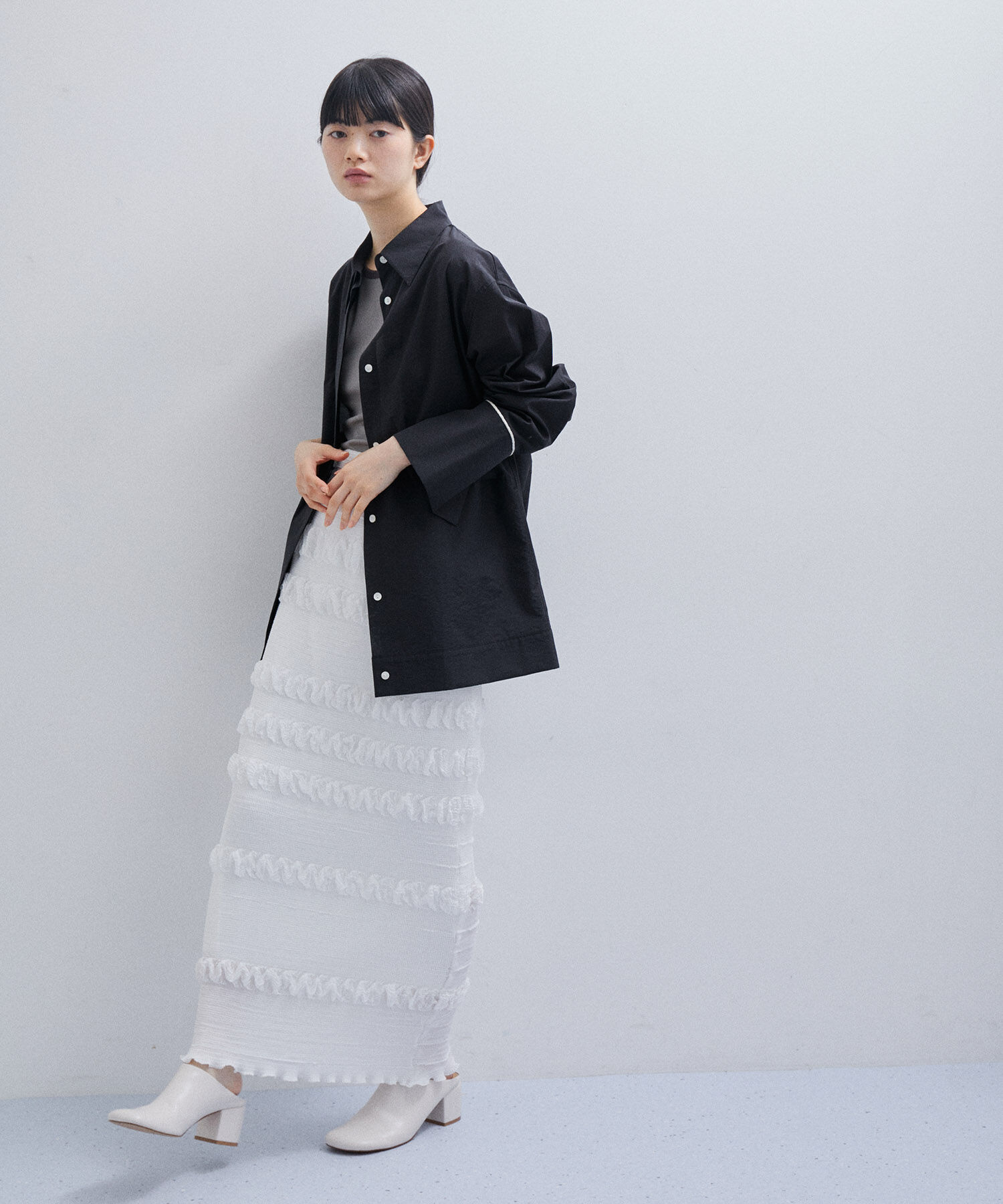 ADAM ET ROPE'「BOXシルエットシャツ」|シャツ・ブラウス|