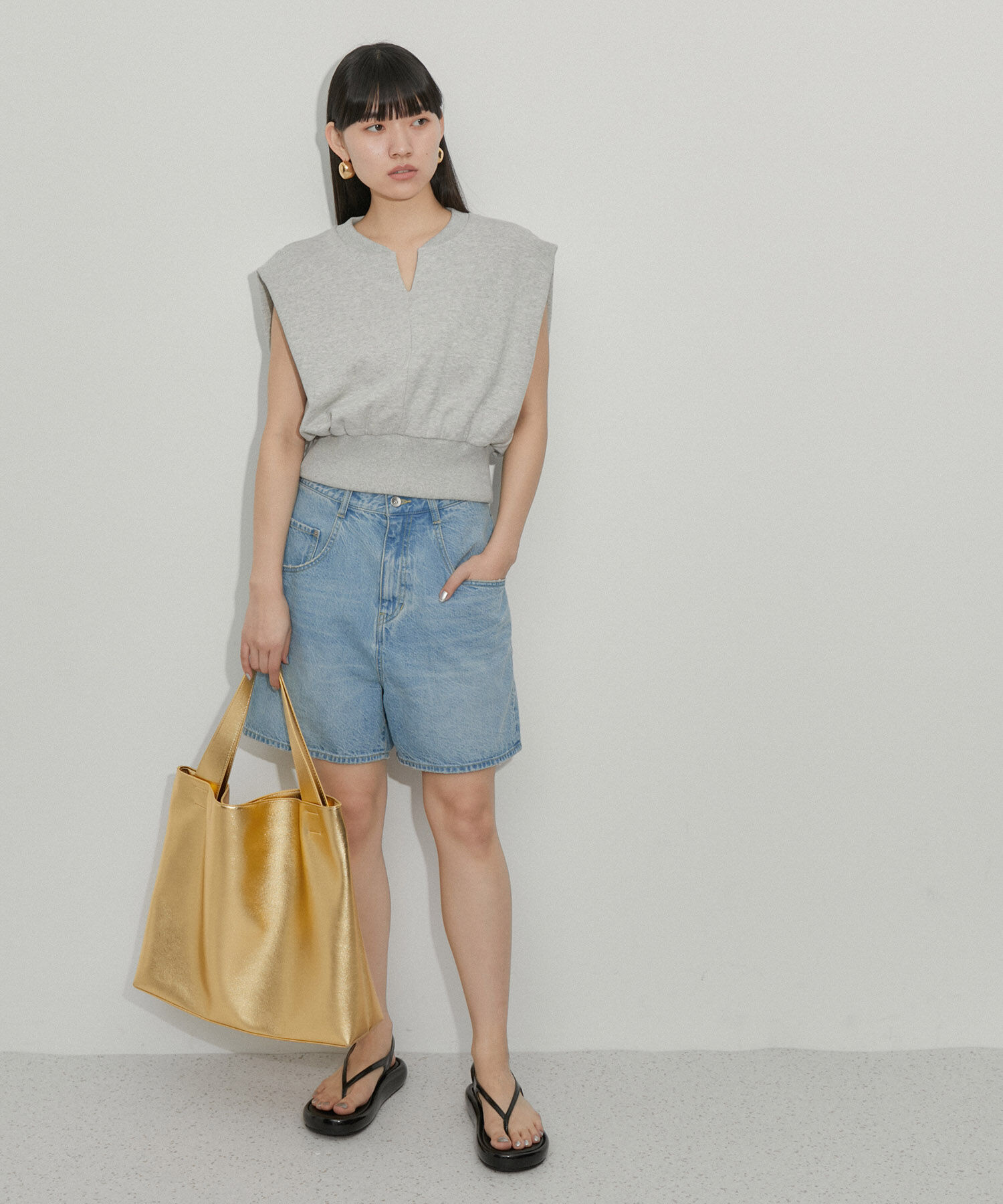 ADAM ET ROPE'「プラットフォームトングサンダル」|サンダル|