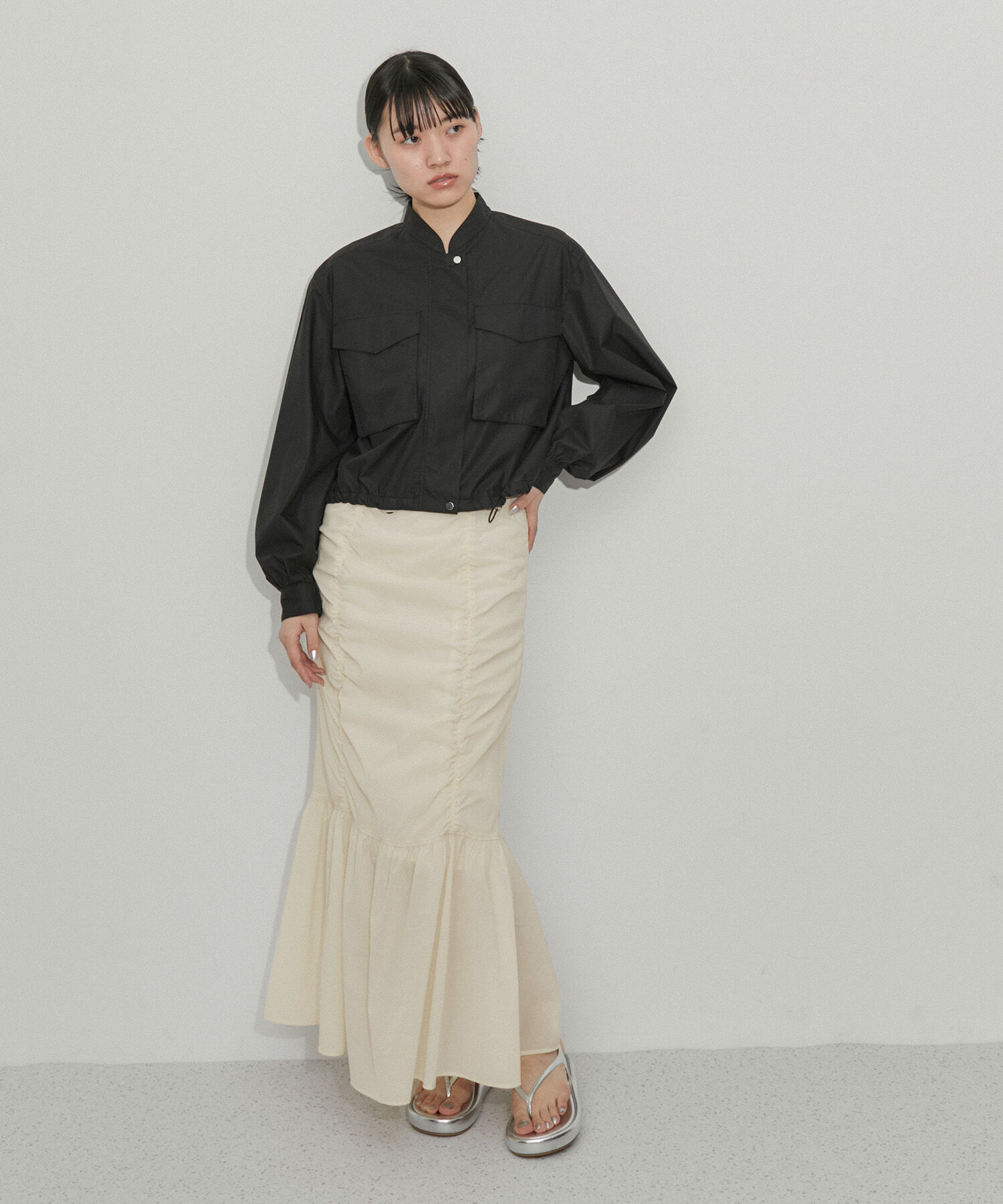 ADAM ET ROPE'「プラットフォームトングサンダル」|サンダル|