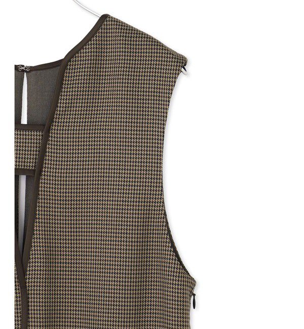 ADAM ET ROPE'「【WEB限定】2WAY MIXツイードジャンパースカート」|ワンピース|