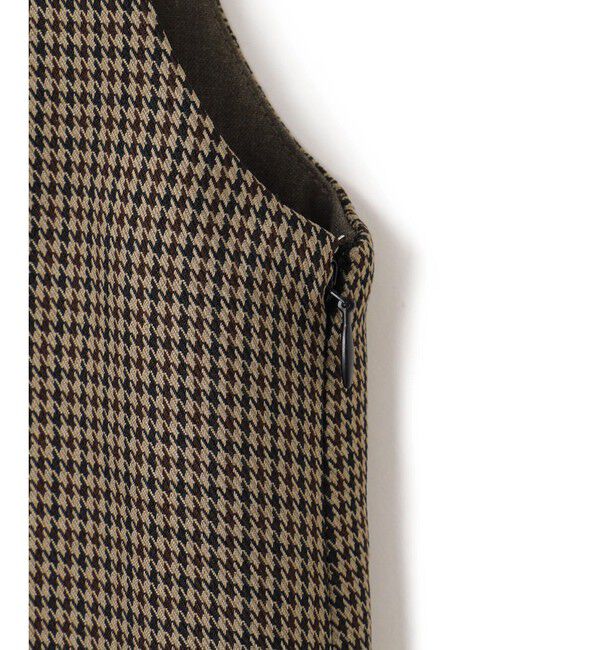 ADAM ET ROPE'「【WEB限定】2WAY MIXツイードジャンパースカート」|ワンピース|