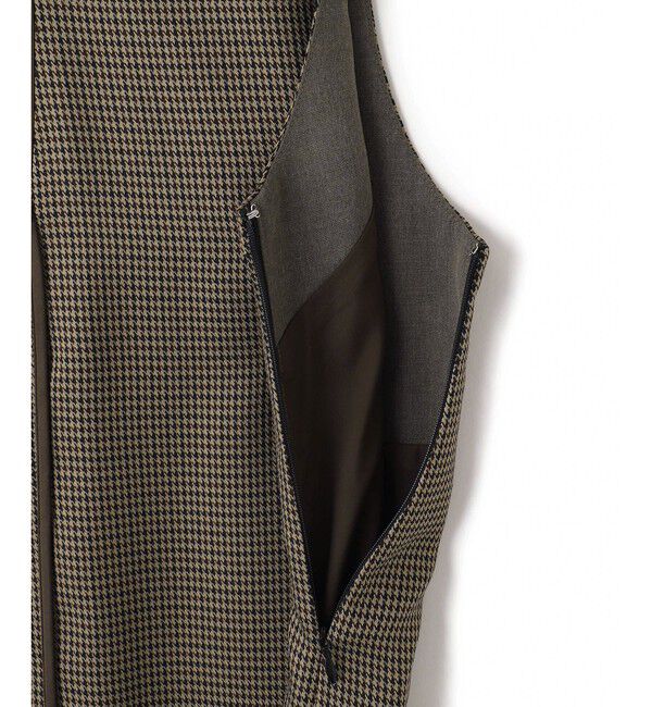 ADAM ET ROPE'「【WEB限定】2WAY MIXツイードジャンパースカート」|ワンピース|