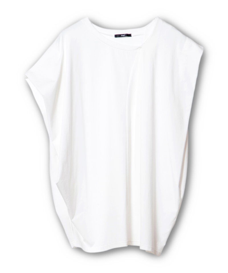  「アシンメトリータックTシャツ」|Tシャツ・カットソー|