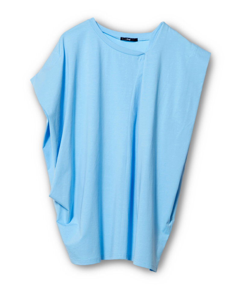  「アシンメトリータックTシャツ」|Tシャツ・カットソー|