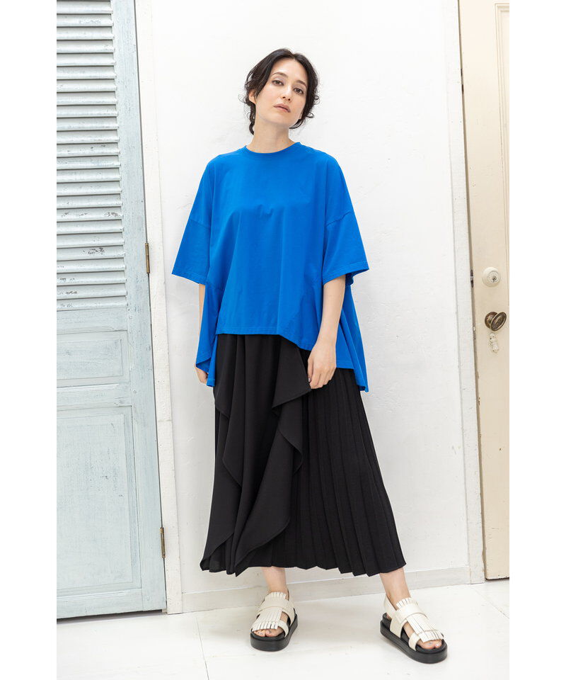  「バックフレアーTシャツ」|Tシャツ・カットソー|