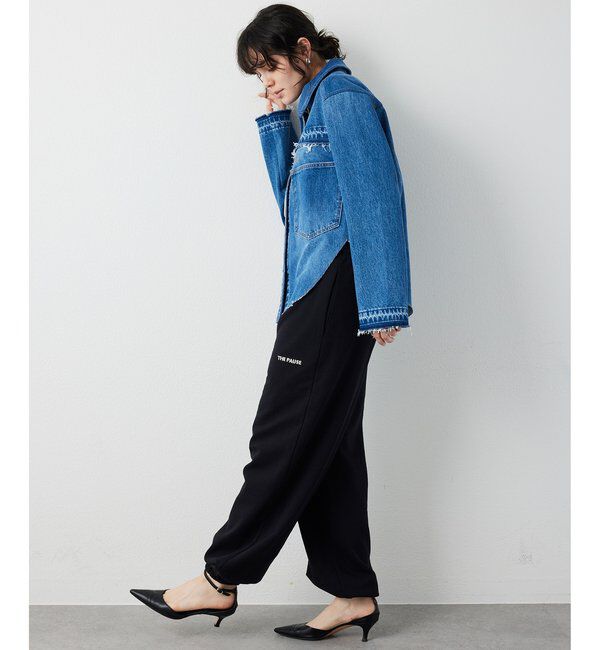 THE PAUSE「【THE PAUSE】バルーンスウェットパンツ」|チノ|