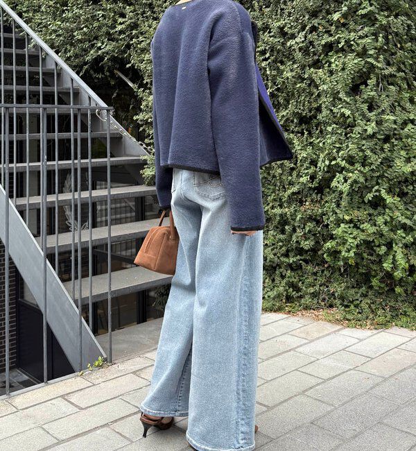  「【XLサイズ登場//累計販売1万超】リラックススーパーワイドデニム」|デニム|