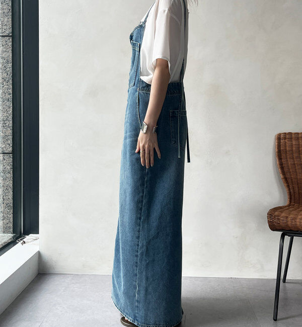  「デニムキャミジャンスカ」|ワンピース|