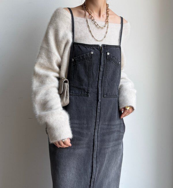  「デニムキャミジャンスカ」|ワンピース|