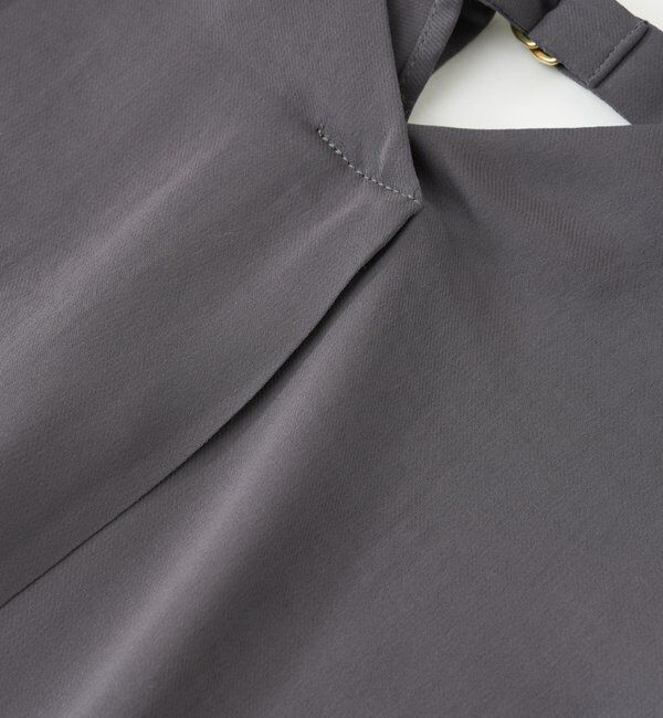  「《１枚で着映え・お手入れ簡単◎》バックデザインワッシャーカルゼブラウス」|シャツ・ブラウス|