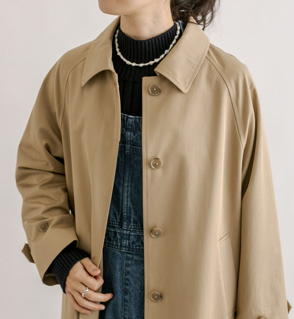  「【MONN.:. (モン)】オーバーステンカラーコート」|その他|