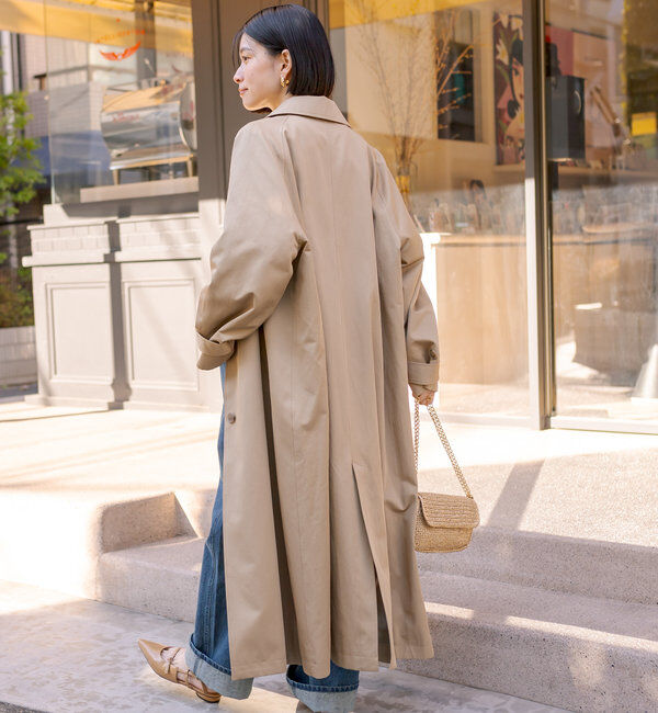  「【MONN.:. (モン)】オーバーステンカラーコート」|その他|