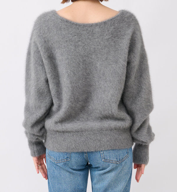  「【やわらかな肌触り】ファーヤーン2WAYニット」|ニット・セーター|