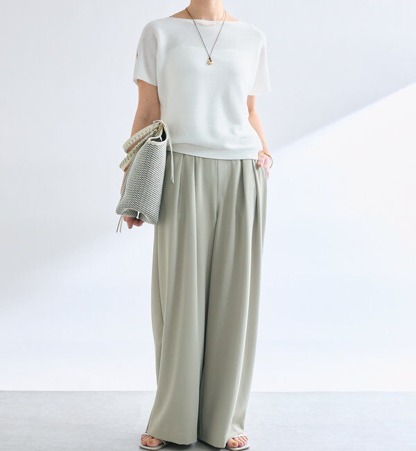  「【存在感◎】フロートリングモチーフネックレス」|ネックレス|