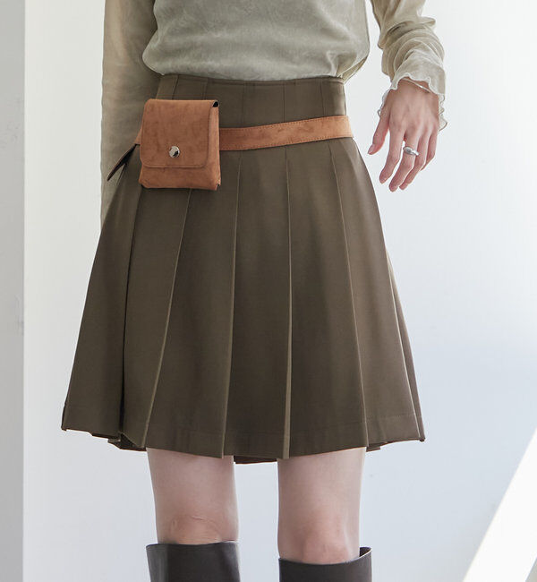  「フェイクスウェードウエストポーチ」|トートバッグ|