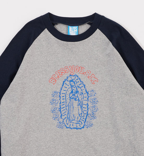  「＊WEB限定【BLESS YOU/ブレスユー】マリアラグランロンT」|Tシャツ・カットソー|