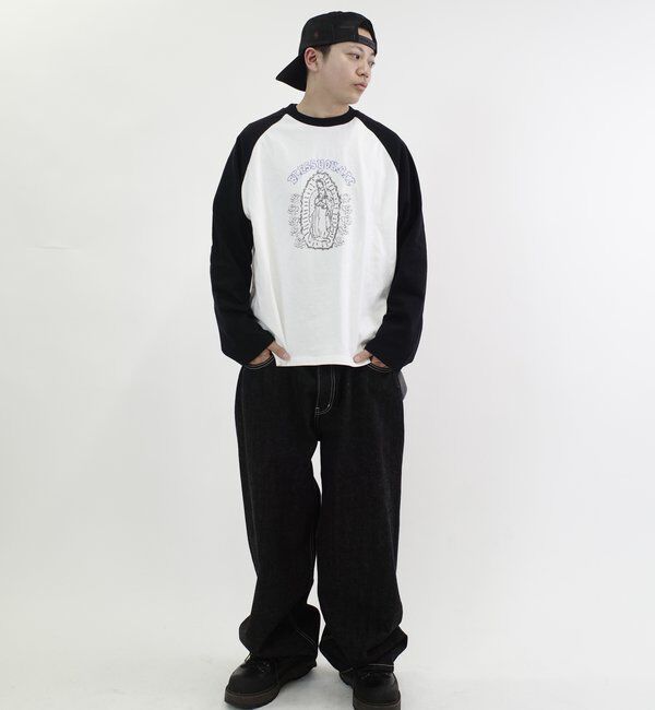  「＊WEB限定【BLESS YOU/ブレスユー】マリアラグランロンT」|Tシャツ・カットソー|