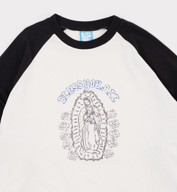  「＊WEB限定【BLESS YOU/ブレスユー】マリアラグランロンT」|Tシャツ・カットソー|