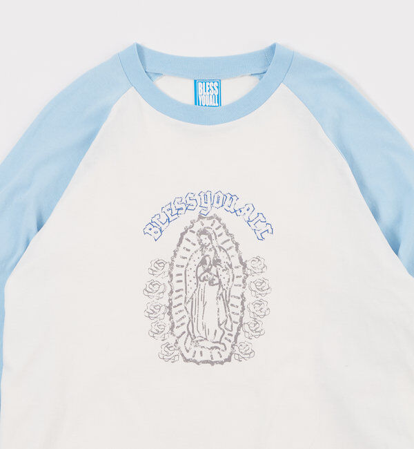  「＊WEB限定【BLESS YOU/ブレスユー】マリアラグランロンT」|Tシャツ・カットソー|