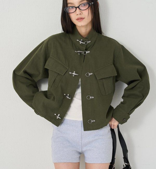  「FIREMAN MILITARY SHIRT JACKET」|ブルゾン・スタジャン|