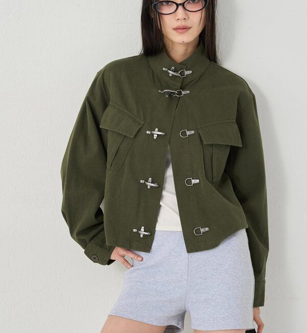  「FIREMAN MILITARY SHIRT JACKET」|ブルゾン・スタジャン|