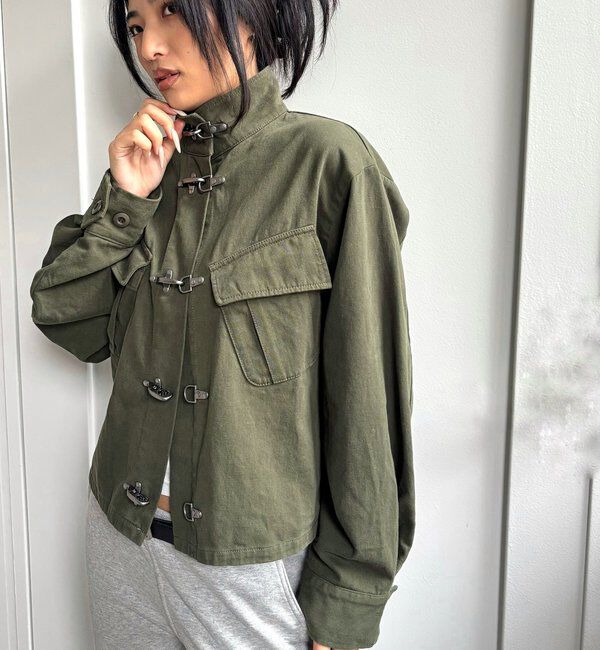  「FIREMAN MILITARY SHIRT JACKET」|ブルゾン・スタジャン|