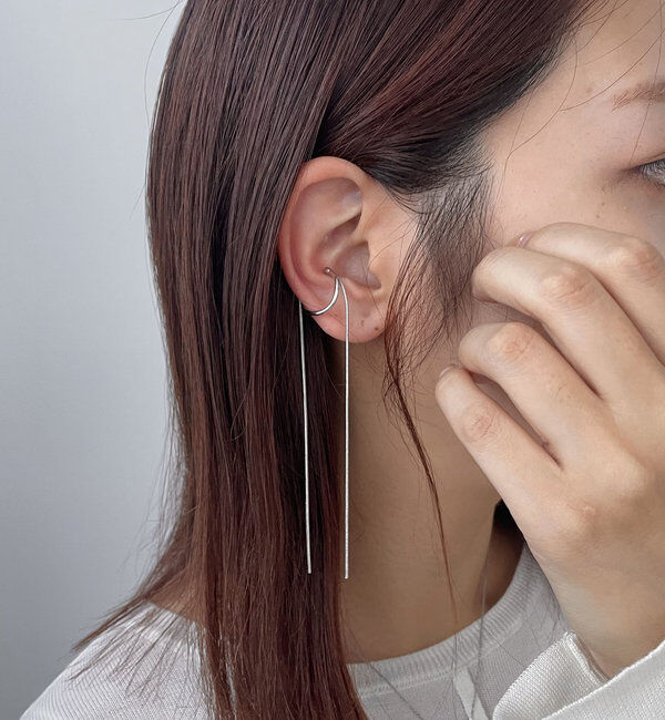  「〈GOLDY/ゴールディ〉ミニマルIラインイヤカフ(片耳用)」|リング|