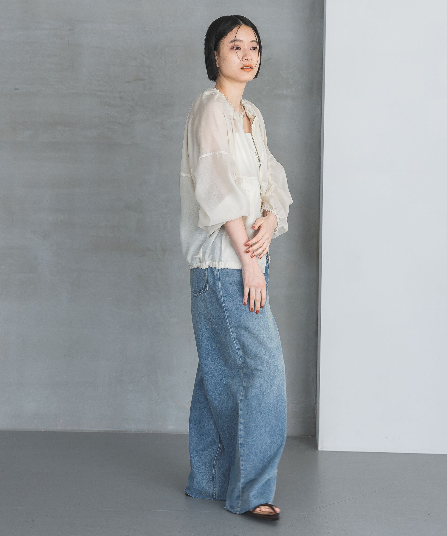 A part by 「シアーシャーリングブルゾン」|ブルゾン・スタジャン|