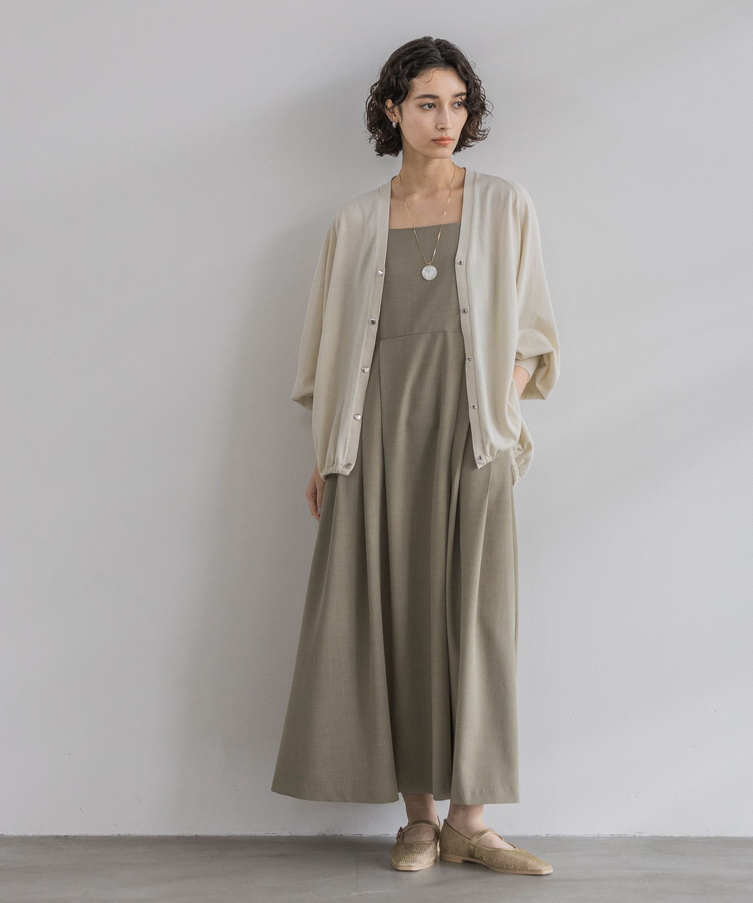 A part by 「【UVカット】ドロストビッグVカーディガン」|ニット・セーター|