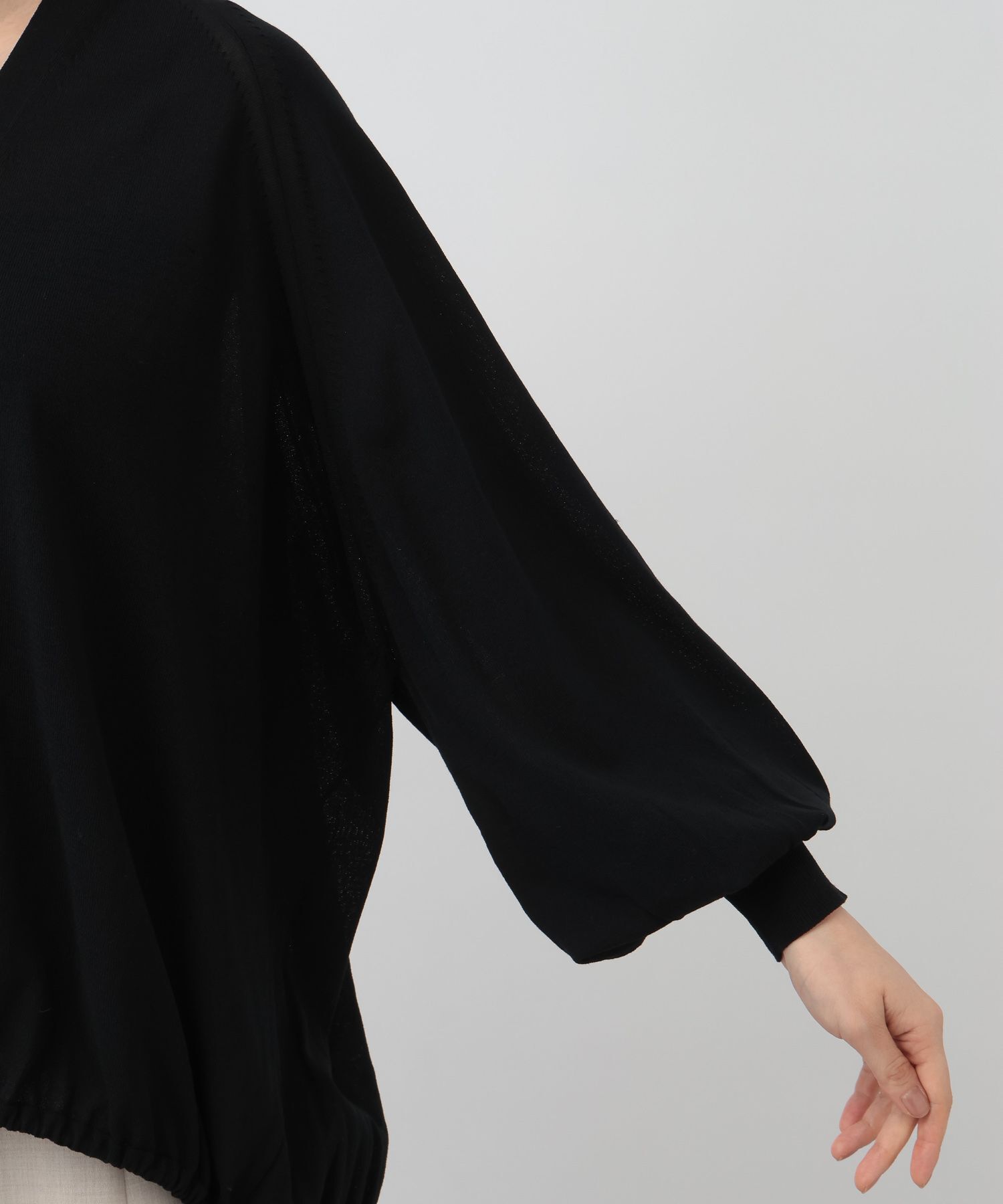 A part by 「【UVカット】ドロストビッグVカーディガン」|ニット・セーター|