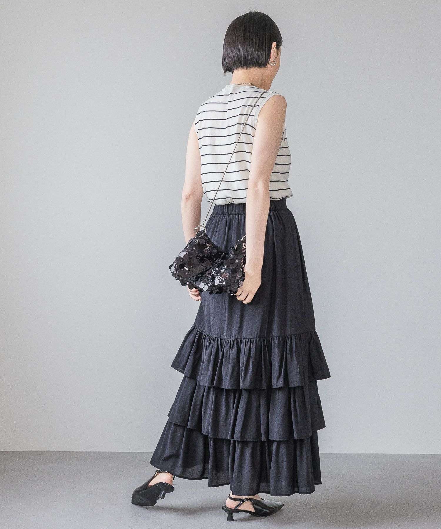 A part by 「【接触冷感】Frozzee ノースリーブニット」|Tシャツ・カットソー|