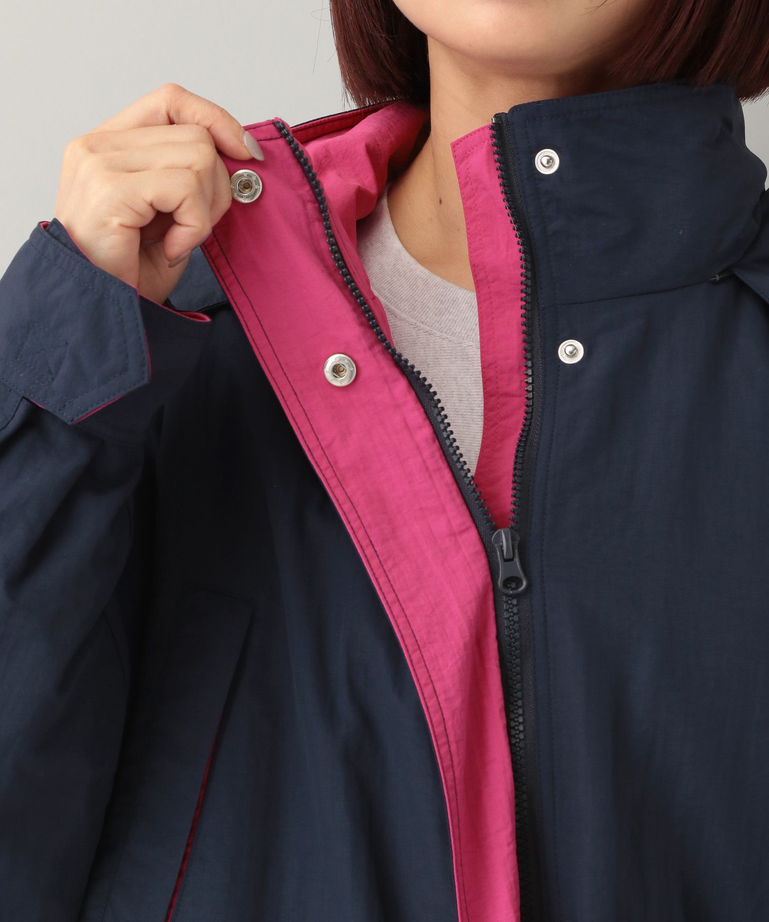 A part by 「【e/rm・コラボ】AOR＊e/rm ナイロンブルゾン」|ブルゾン・スタジャン|