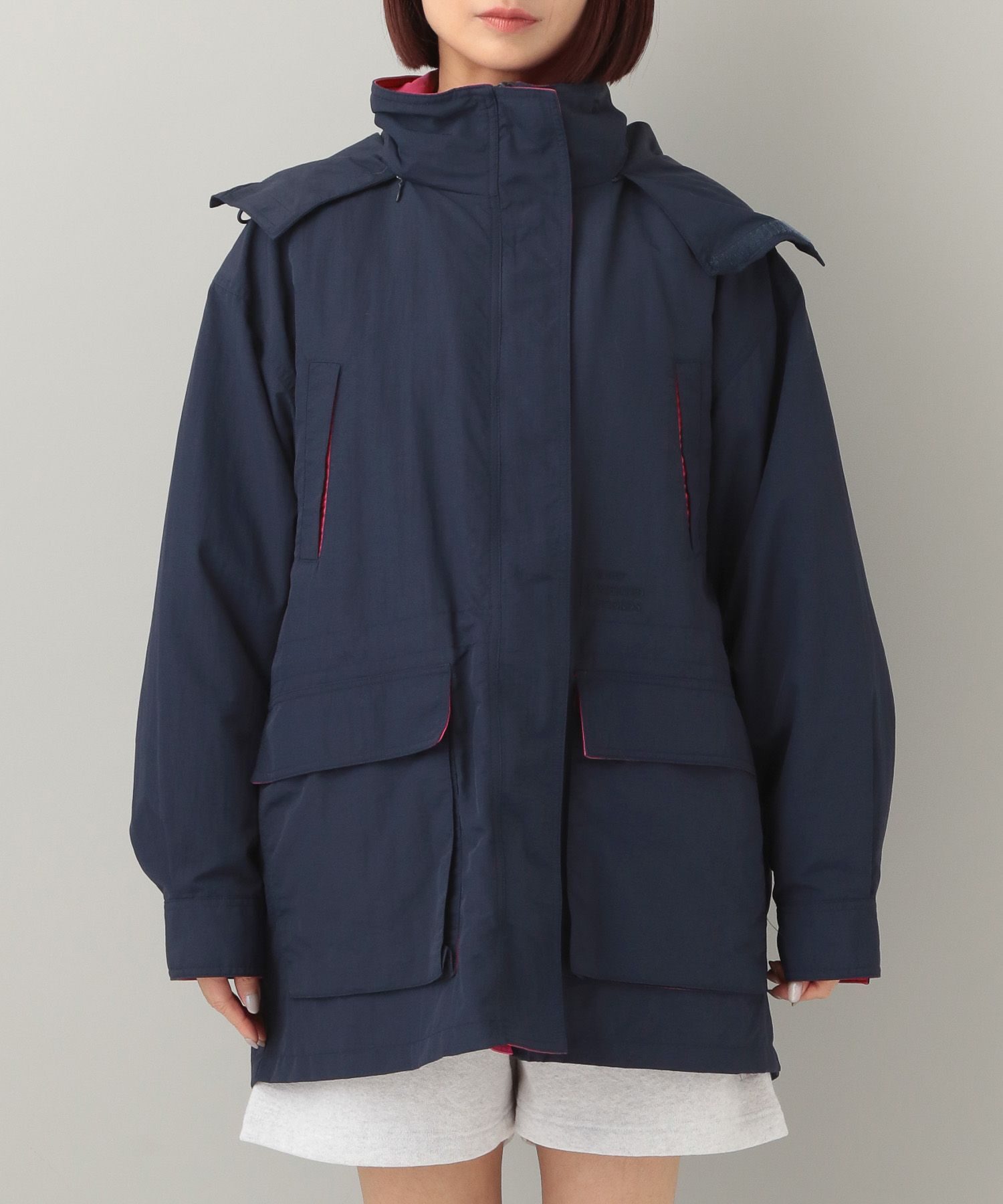 A part by 「【e/rm・コラボ】AOR＊e/rm ナイロンブルゾン」|ブルゾン・スタジャン|