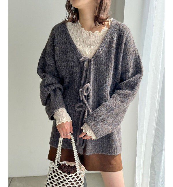 LOWRYS FARM「シャーリングプルオーバーＬＳ」|Tシャツ・カットソー|