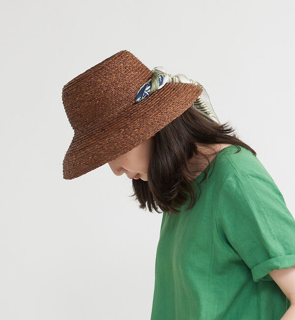 collex「【La Maison de Lyllis】CHOLA スカーフストローハット」|その他|